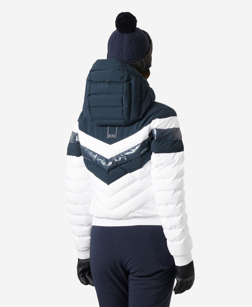 W IMPERIAL SHORT PUFFY JACKET, Navy