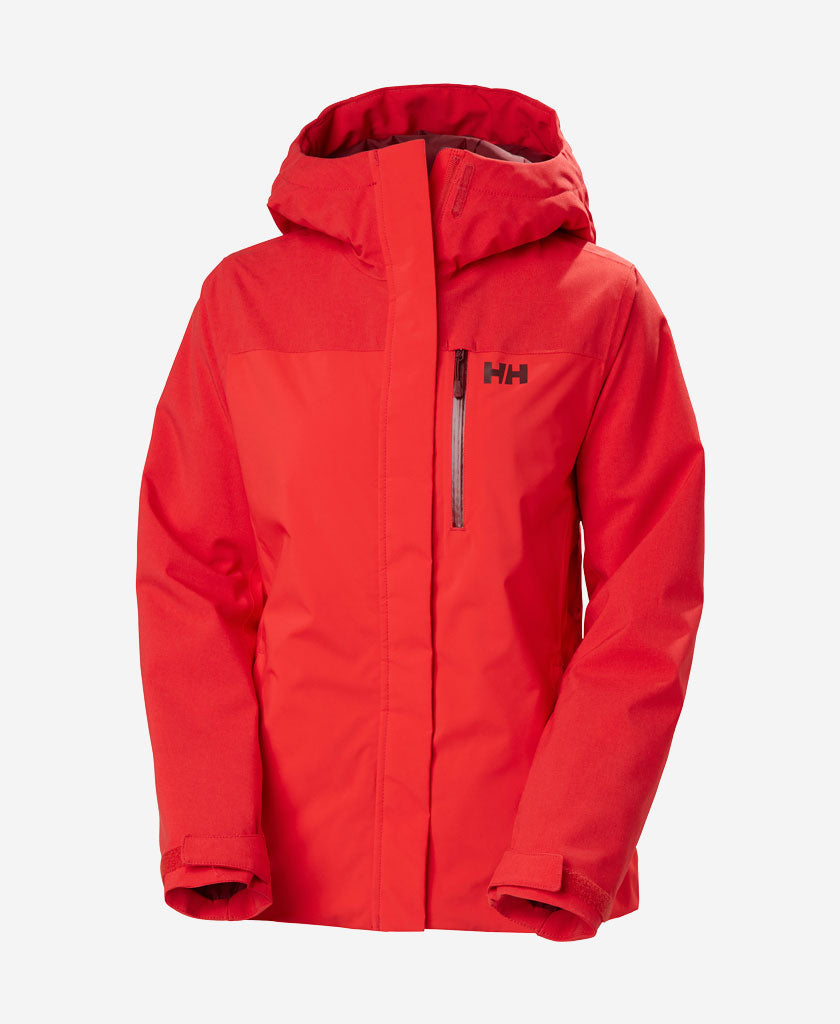 W SNOWPLAY JACKET, Alert Red