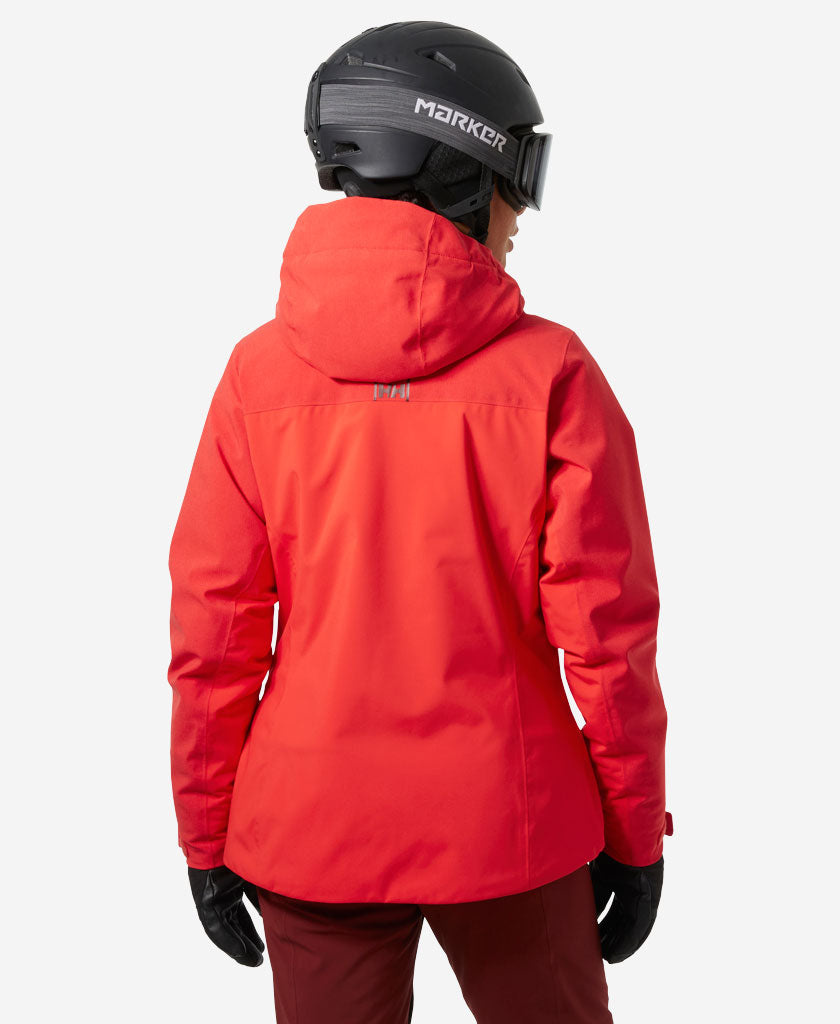W SNOWPLAY JACKET, Alert Red