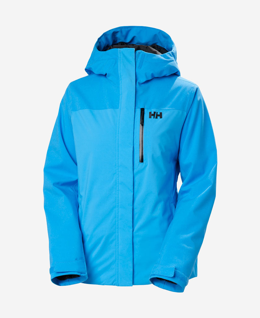 W SNOWPLAY JACKET, Cyan