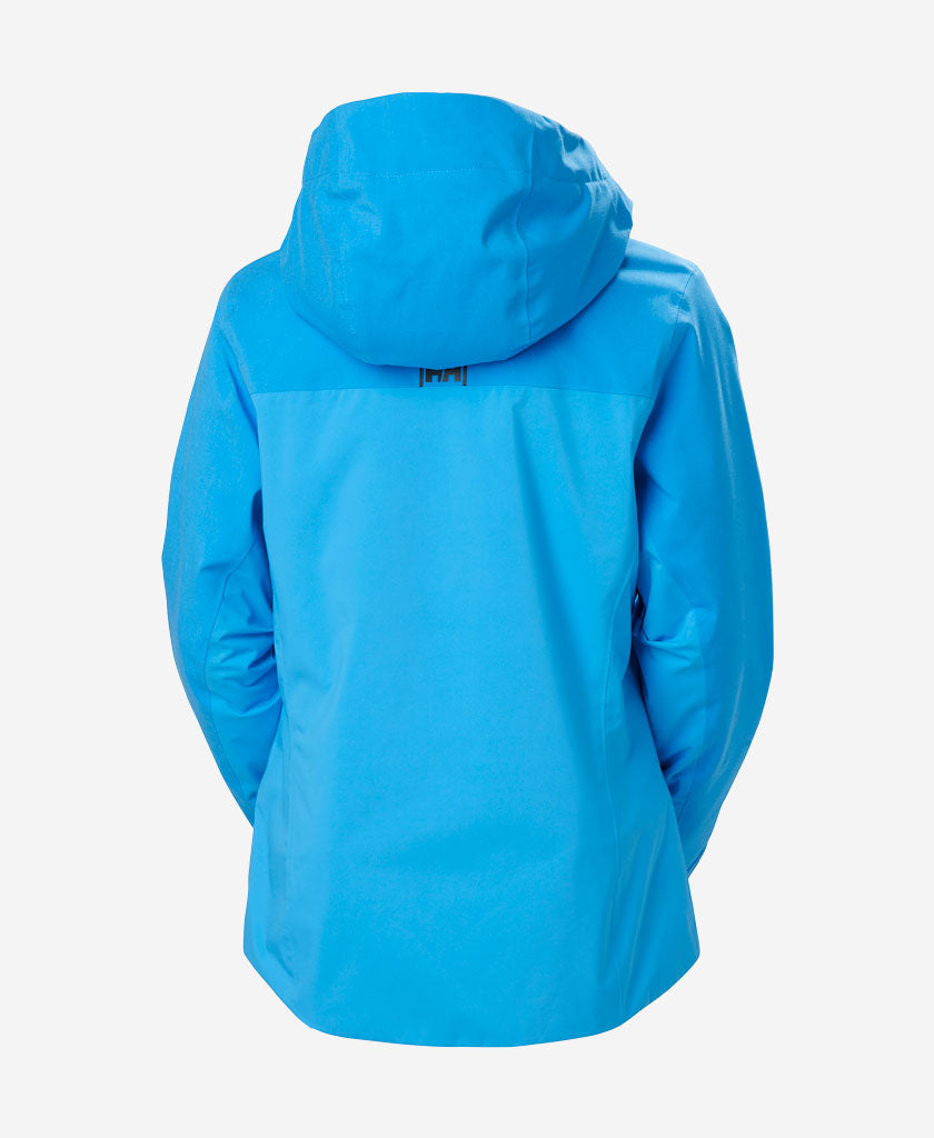 W SNOWPLAY JACKET, Cyan