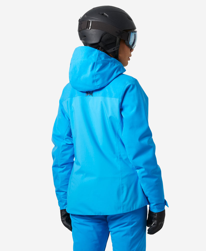 W SNOWPLAY JACKET, Cyan