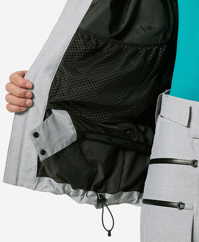 GARIBALDI 2.0 JACKET, Grey Melange