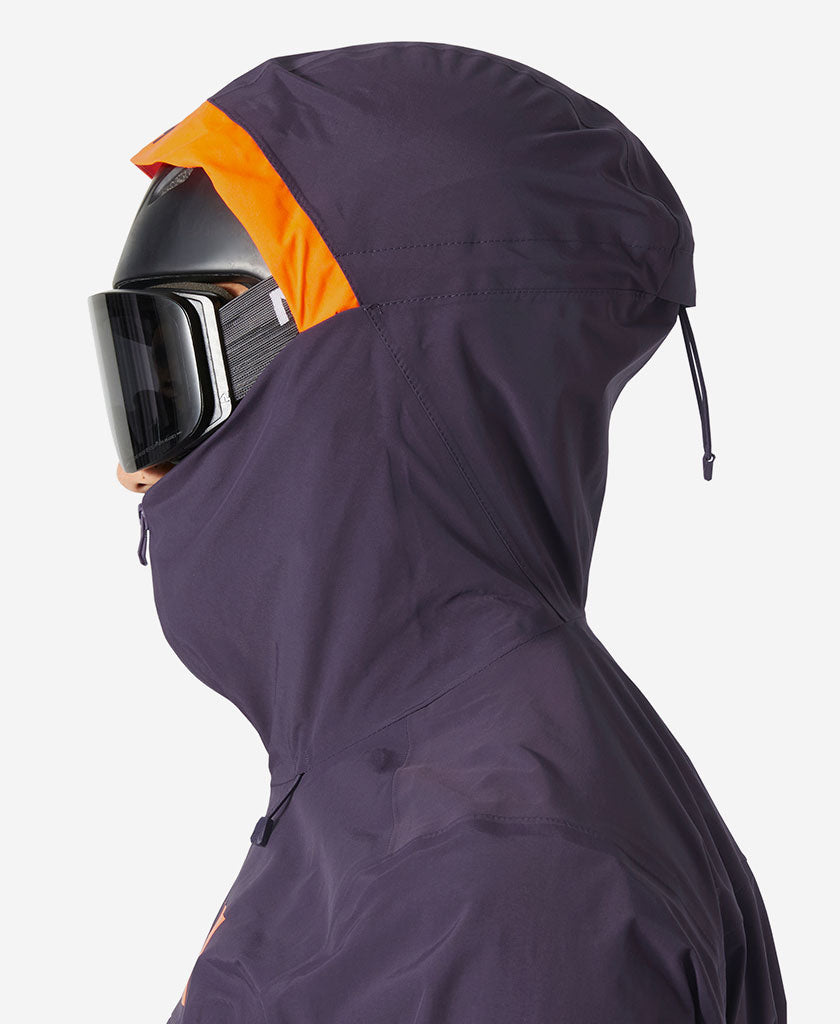 SOGN SHELL 2.0 JACKET, Black Grape