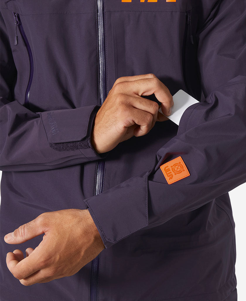 SOGN SHELL 2.0 JACKET, Black Grape