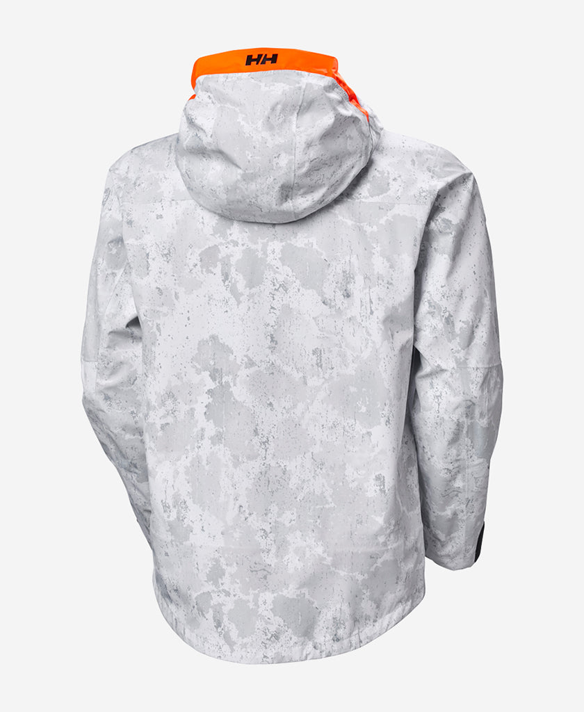 SOGN SHELL 2.0 JACKET, Grey Fog Snow Camo