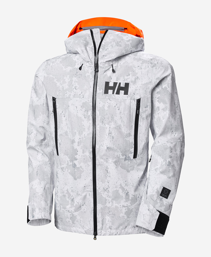 SOGN SHELL 2.0 JACKET, Grey Fog Snow Camo