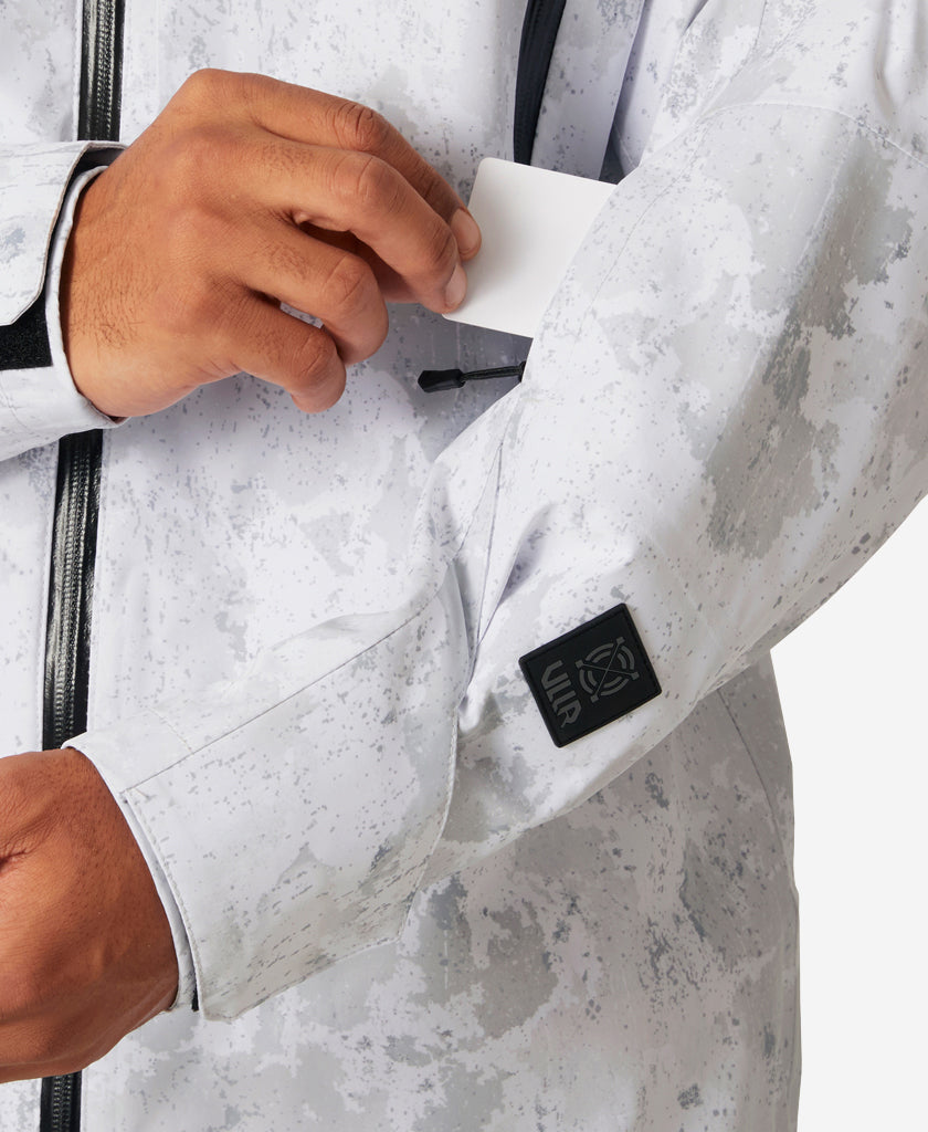 SOGN SHELL 2.0 JACKET, Grey Fog Snow Camo