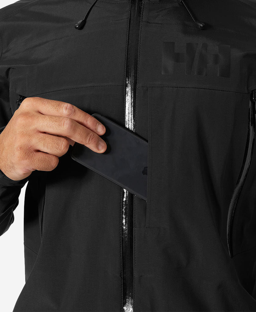 SOGN SHELL 2.0 JACKET, Black