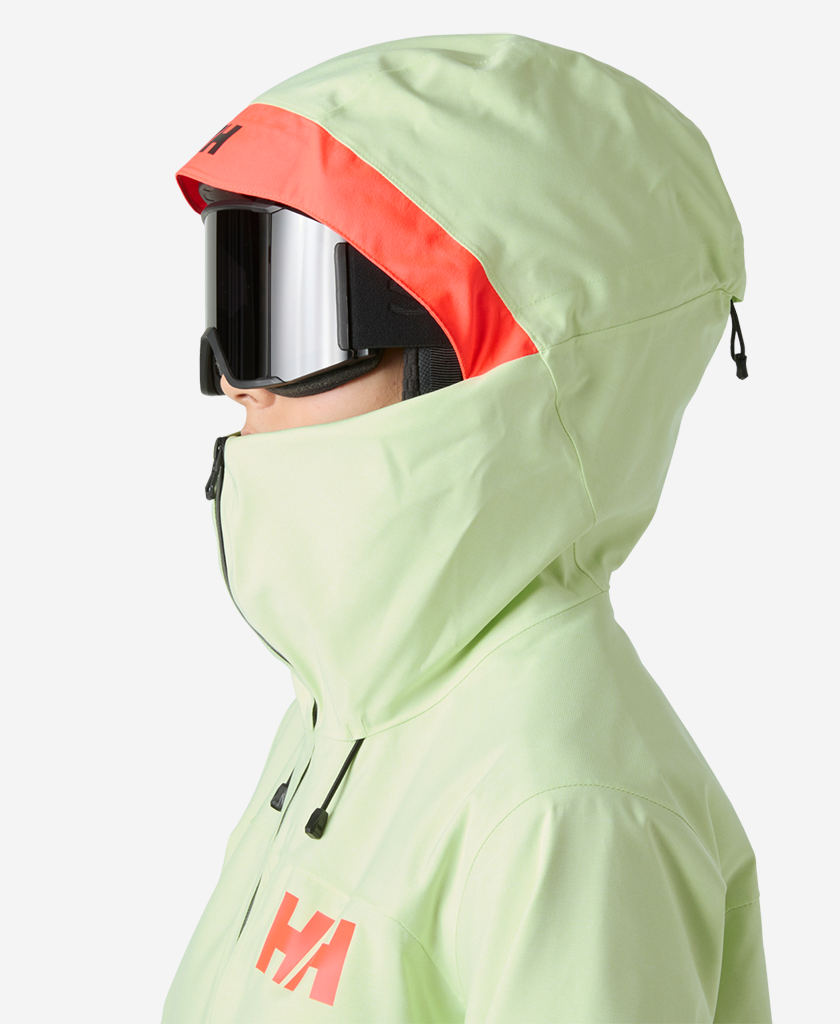 W POWDERQUEEN 3.0 JACKET, Washed Lime