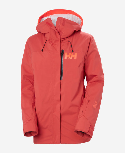 W POWSHOT JACKET, Poppy red