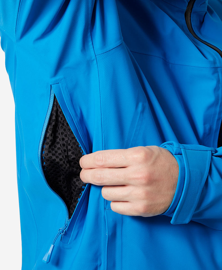 SWIFT 3L SHELL JACKET, Neptune Blue