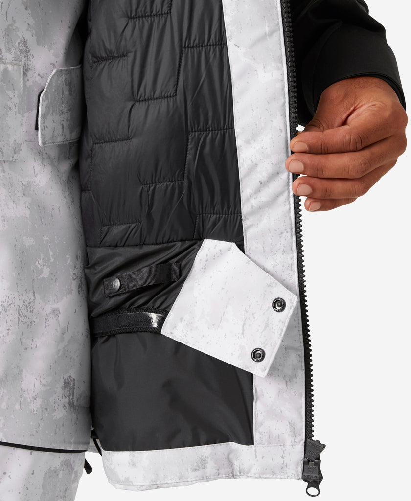 STRAIGHTLINE LIFALOFT 2.0 JACKET, Grey Fog Snow Camo