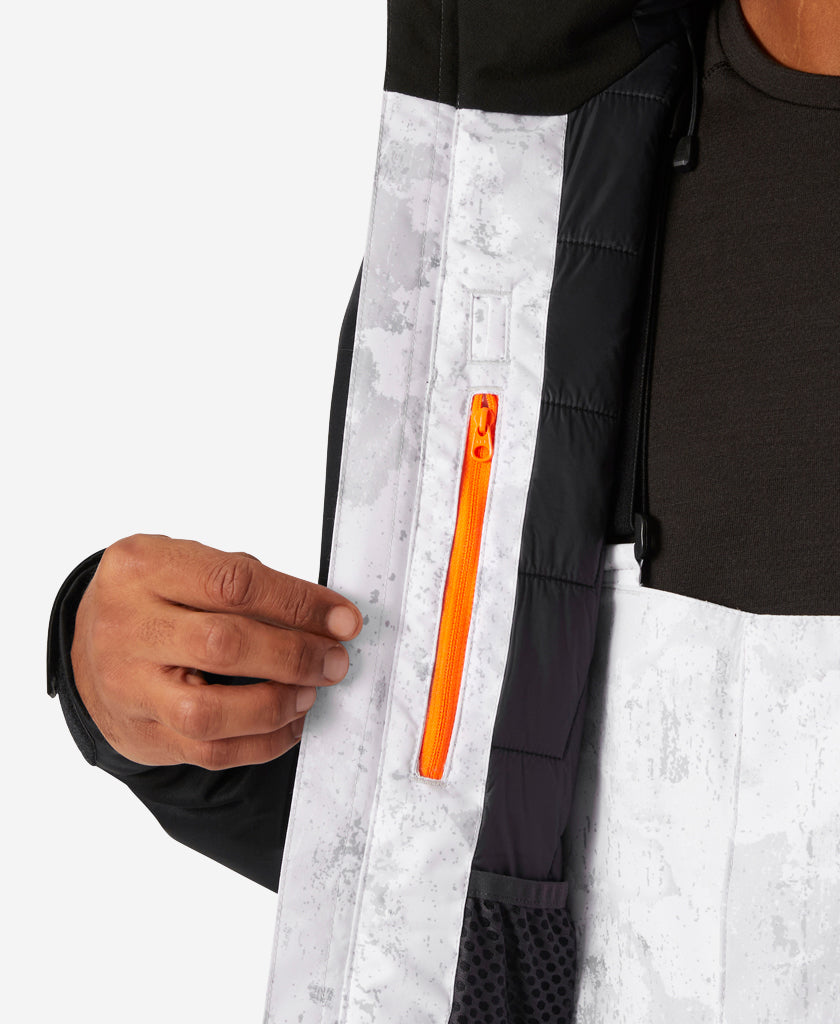 STRAIGHTLINE LIFALOFT 2.0 JACKET, Grey Fog Snow Camo