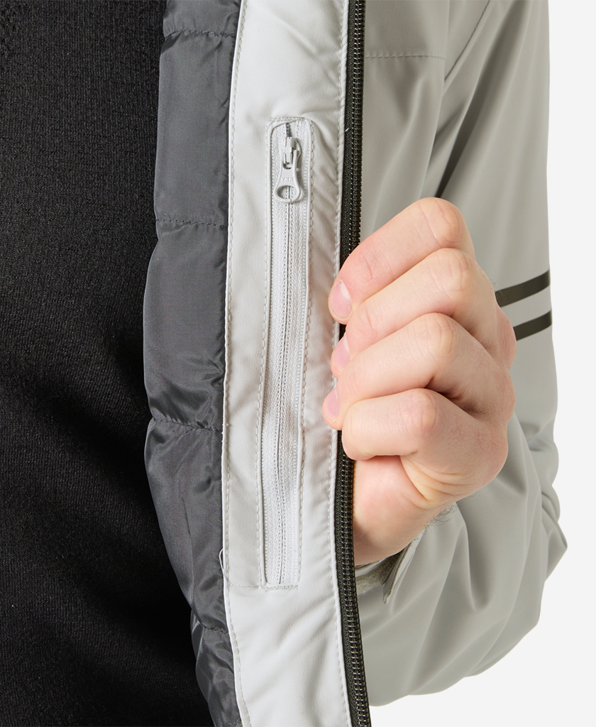 SWIFT TEAM JACKET, Grey Fog