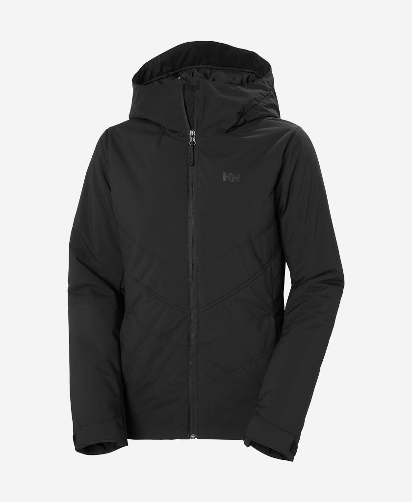 W ALPINE INSULATED JACKET, Black