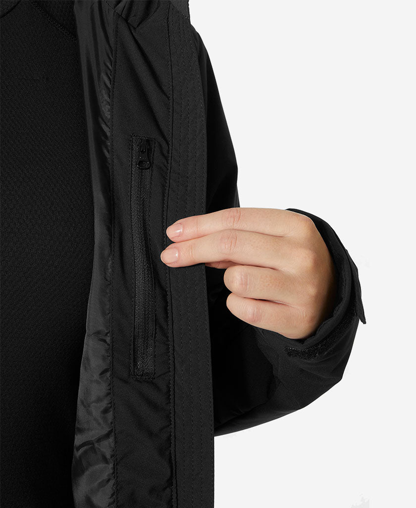 W ALPINE INSULATED JACKET, Black