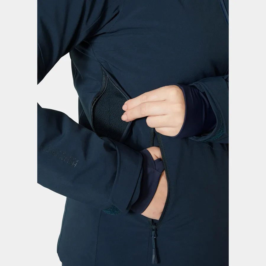 W ALPHELIA JACKET, Navy