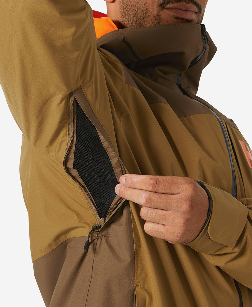 POWDREAMER 2.0 JACKET, Sepia