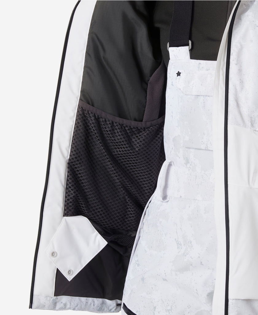 W POWCHASER 2.0 JACKET, Grey Fog Camo
