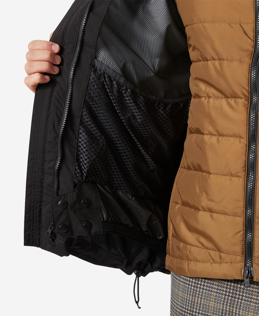 SWIFT 3-IN-1 JACKET, Black