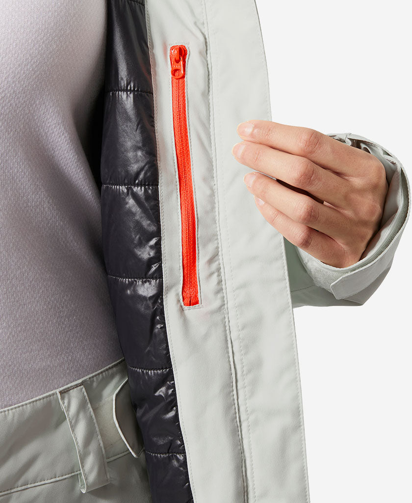W WHITEWALL LIFALOFT 3.0 JKT, Seafoam