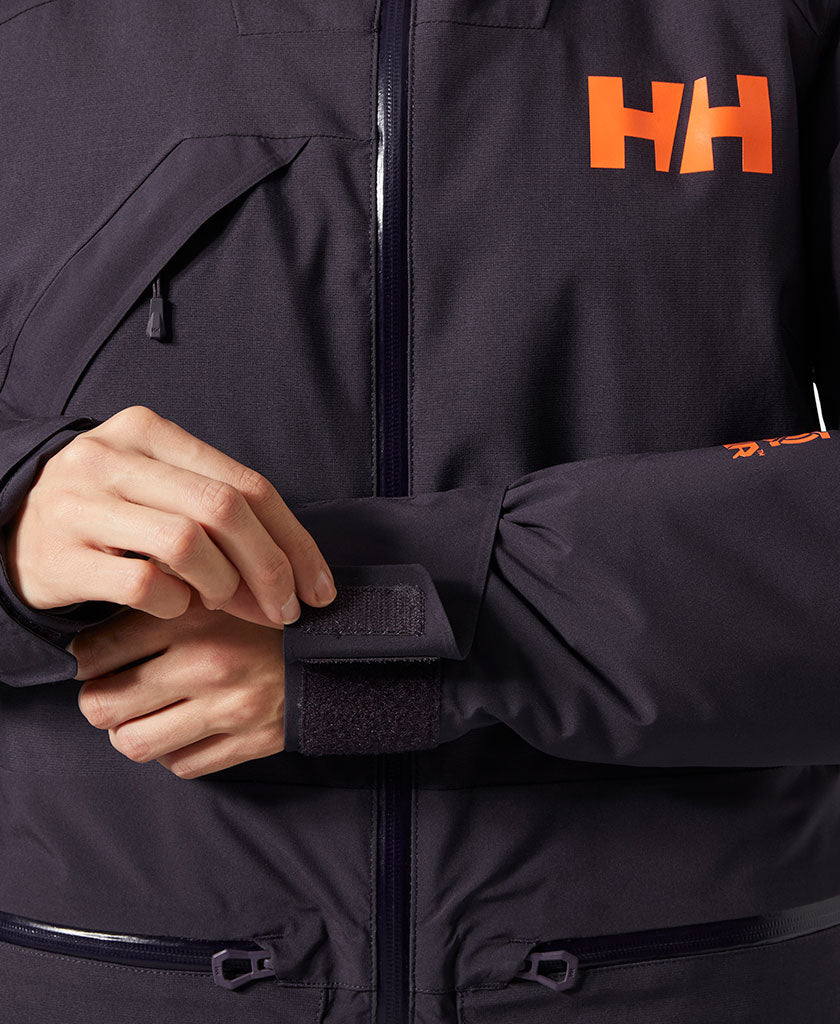 W WHITEWALL LIFALOFT 3.0 JKT, Black Grape
