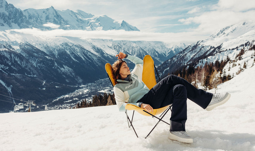 W APRES KNITTED SWEATER, Barely Blue