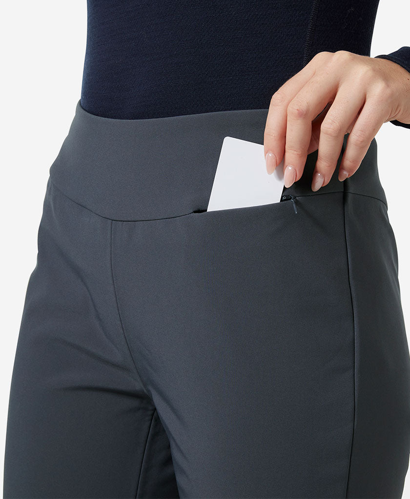 W NORA SOFTSHELL PANT, Alpine Frost