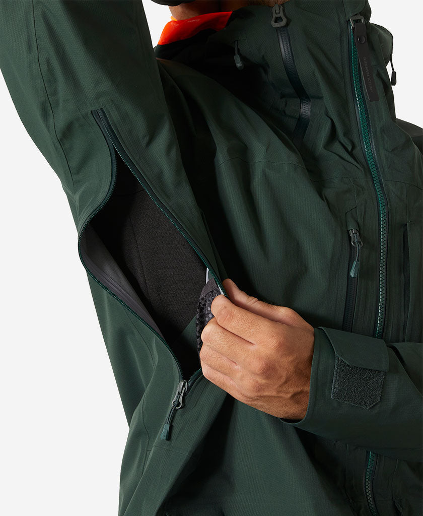 RIDGE INFINITY SHELL JACKET, Dark Jungle