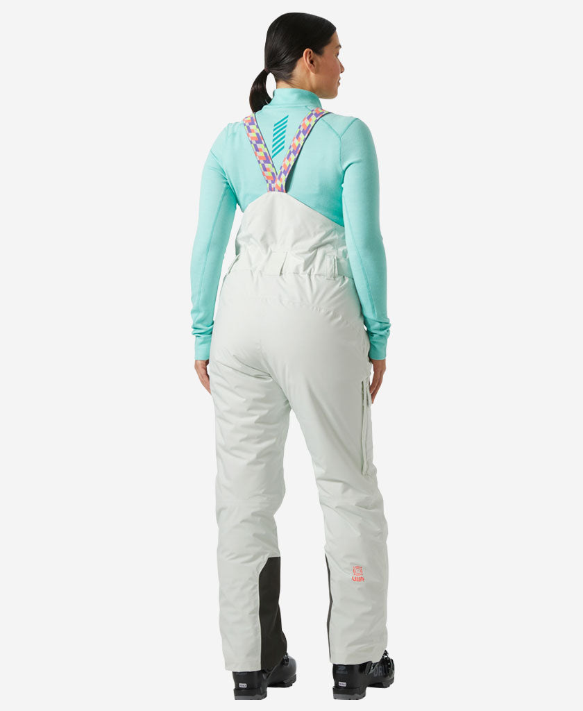 W SWITCH CARGO BIB PANT, Seafoam