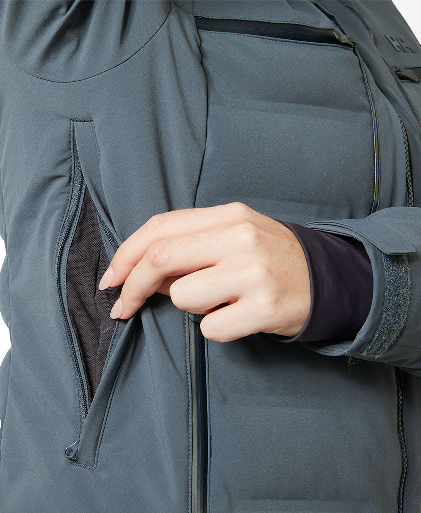 W ALPHELIA ELEVATE JACKET, Alpine Frost