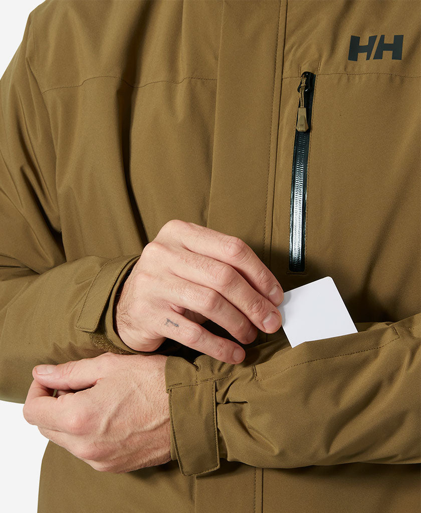 CREWSER JACKET, Sepia
