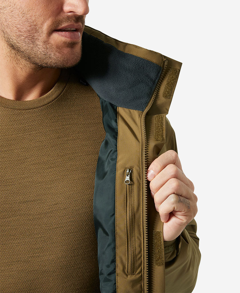CREWSER JACKET, Sepia