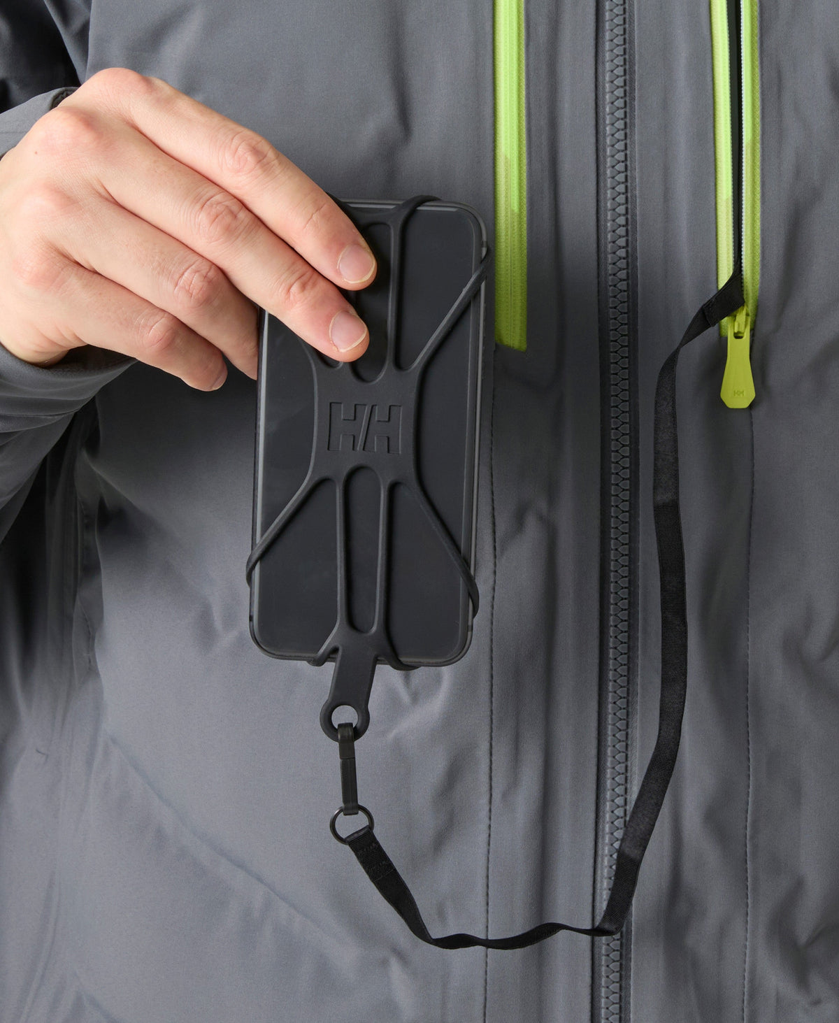ALPHA PUFFY JACKET, Thunder Grey