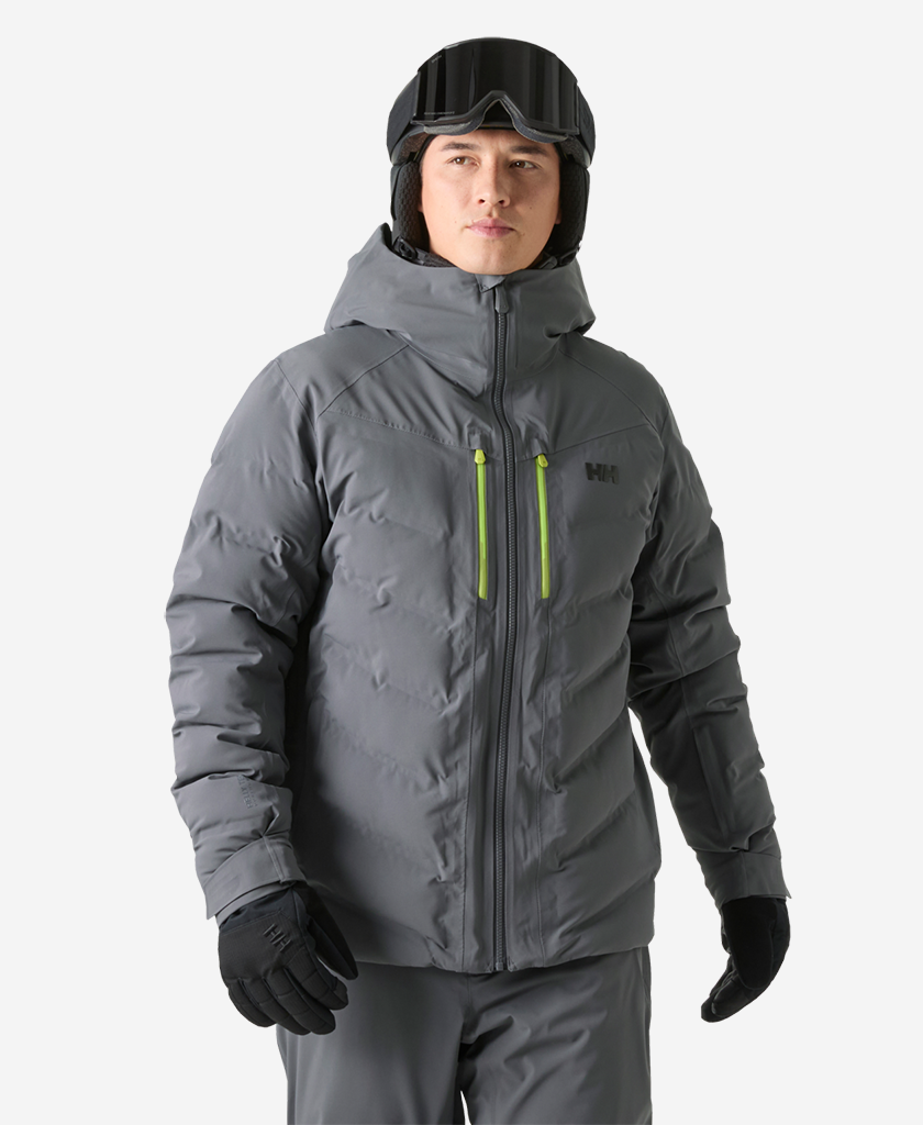 ALPHA PUFFY JACKET, Thunder Grey