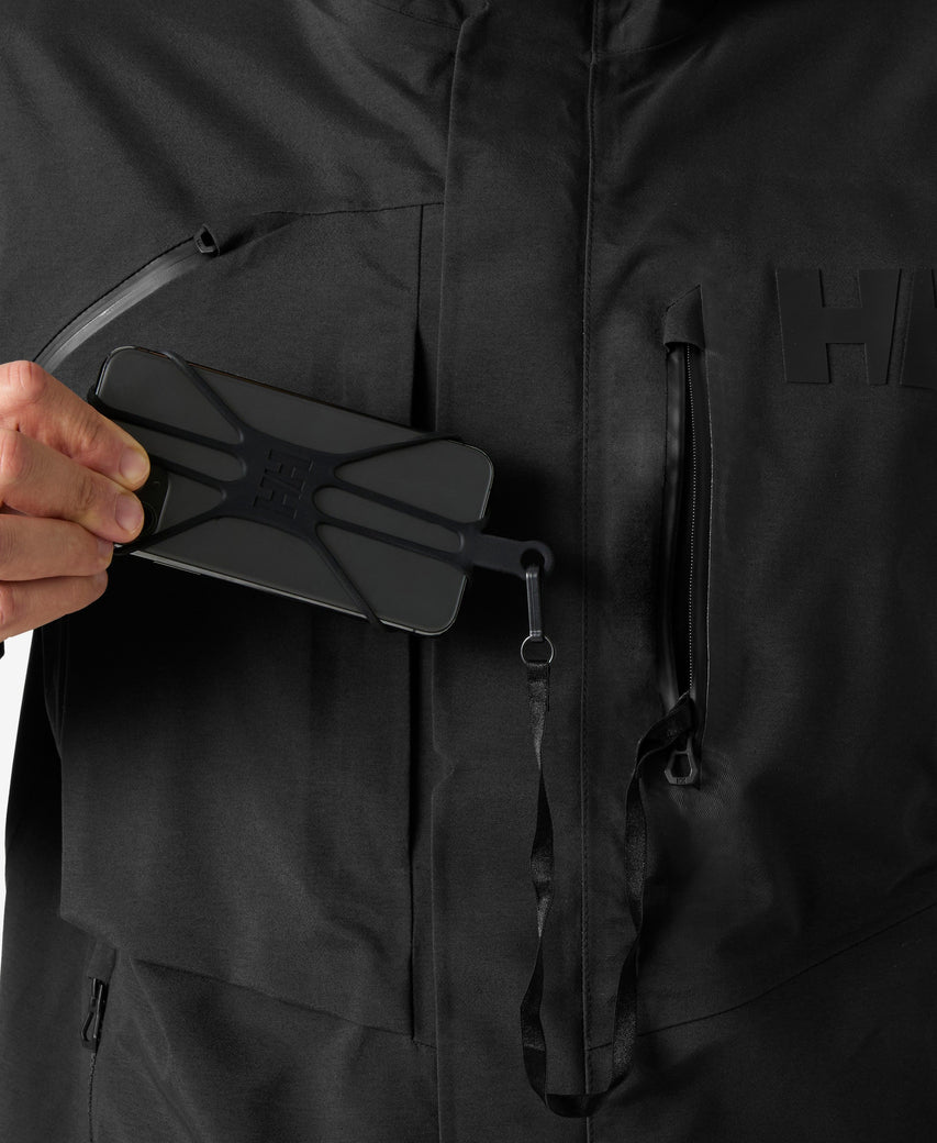 SOGN PATROL SHELL JACKET, Black