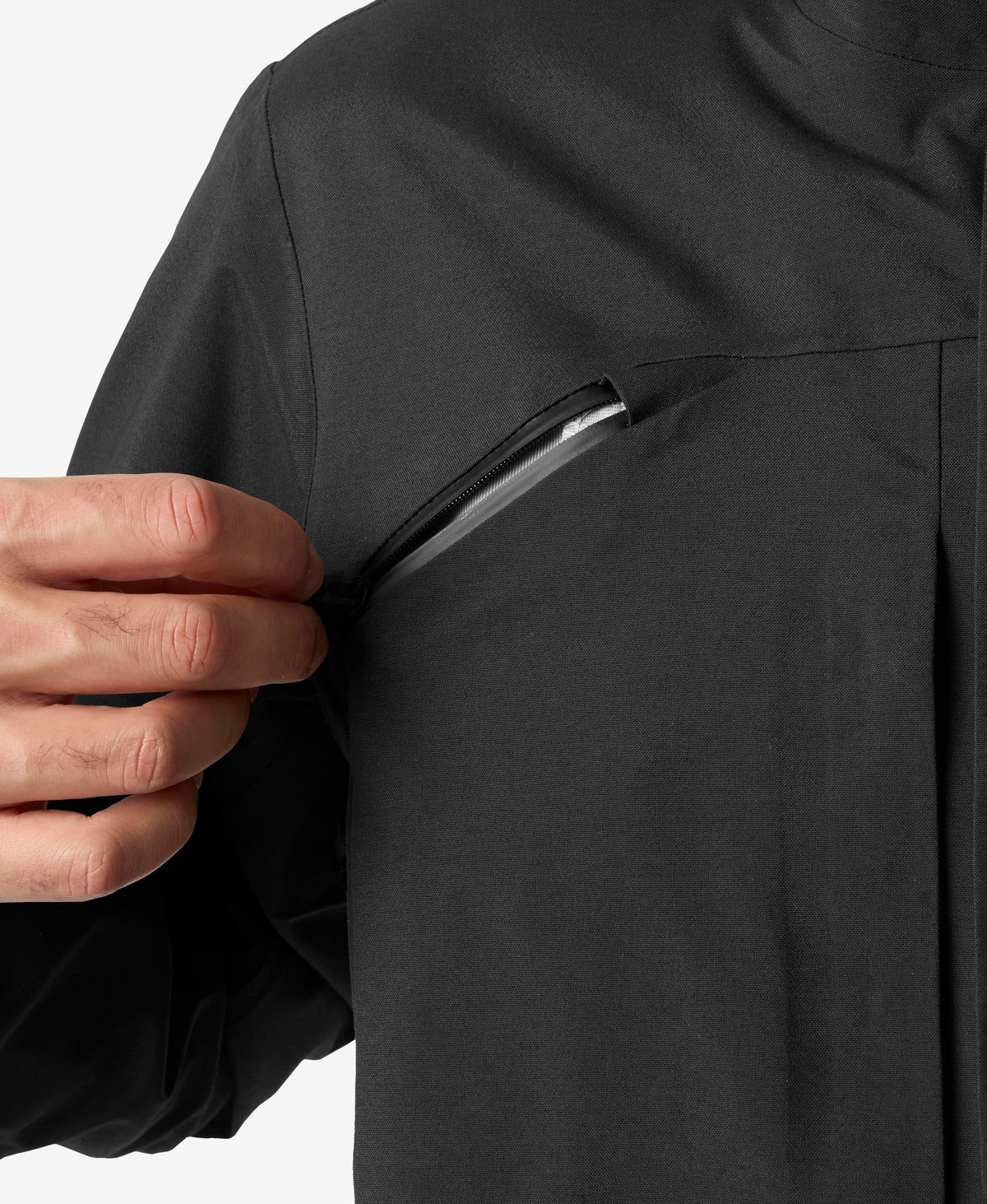 SOGN PATROL SHELL JACKET, Black