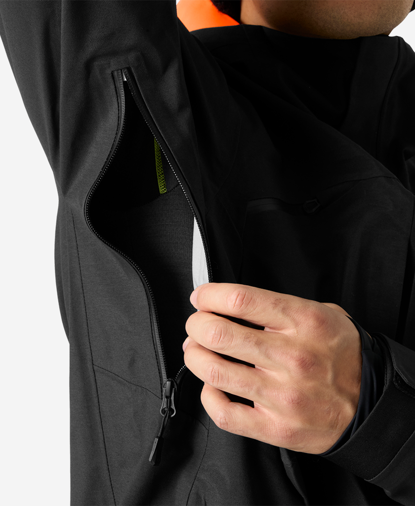 SOGN PATROL SHELL JACKET, Black