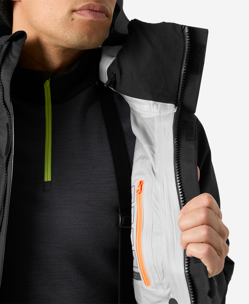 SOGN PATROL SHELL JACKET, Black