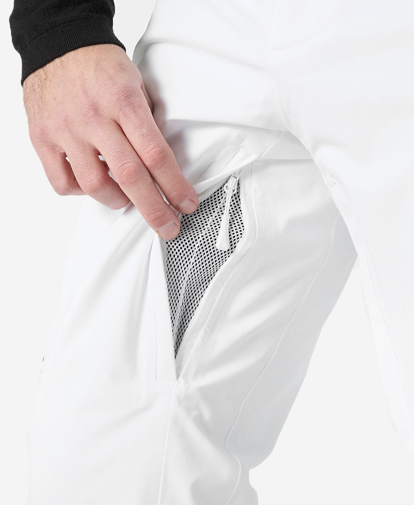 ALPHA INS PANT, White