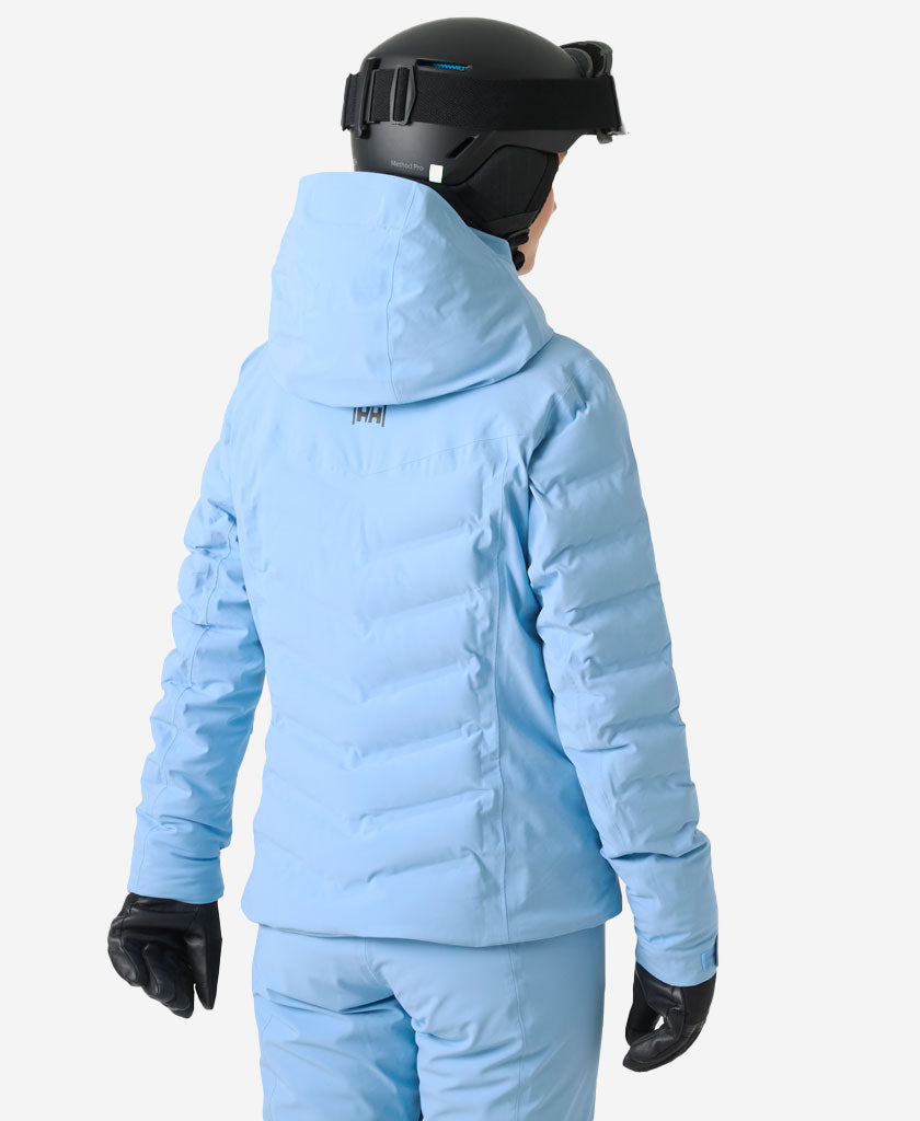 W ALPHELIA PUFFY JACKET, Bright Blue