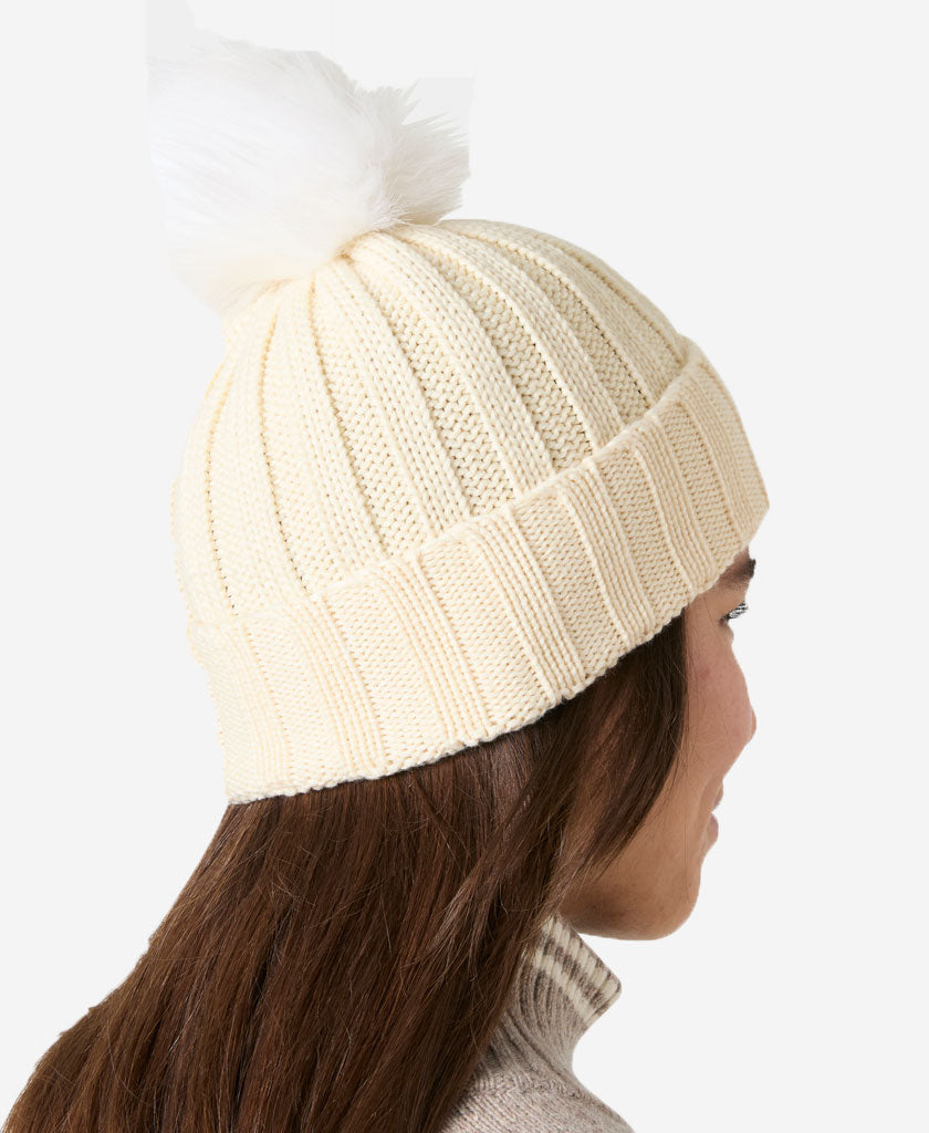 W LIMELIGHT BEANIE, Snow
