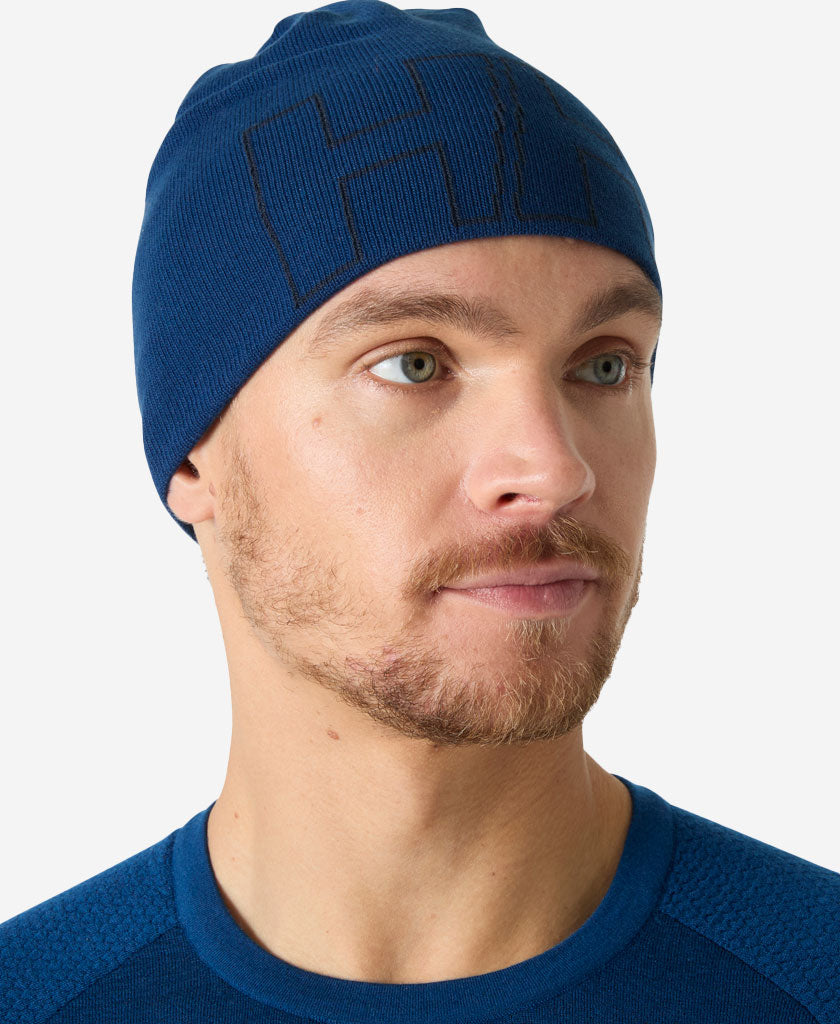 OUTLINE BEANIE, Dark Blue