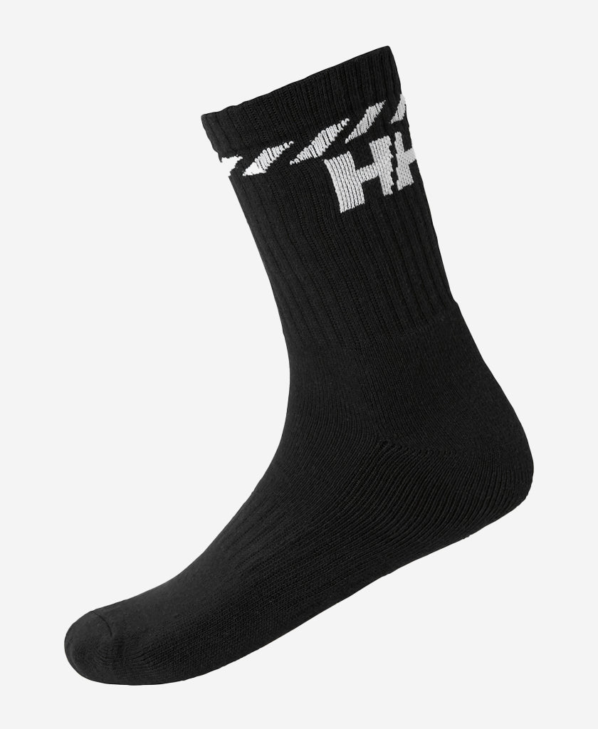 COTTON SPORT SOCK 3P, Black