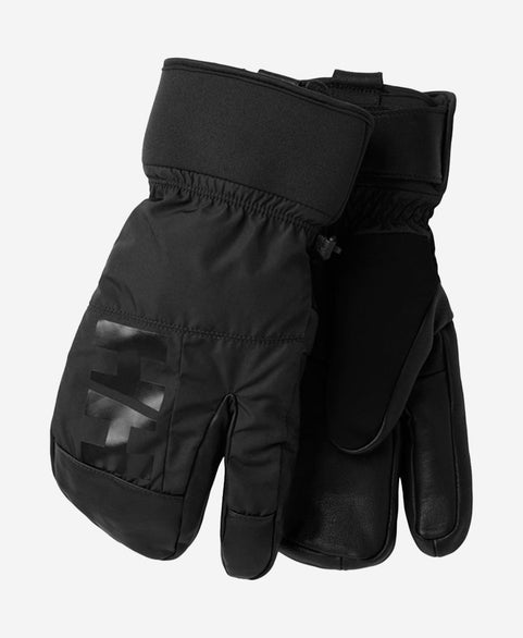 ULLR D 3 FINGERS GLOVE, Black