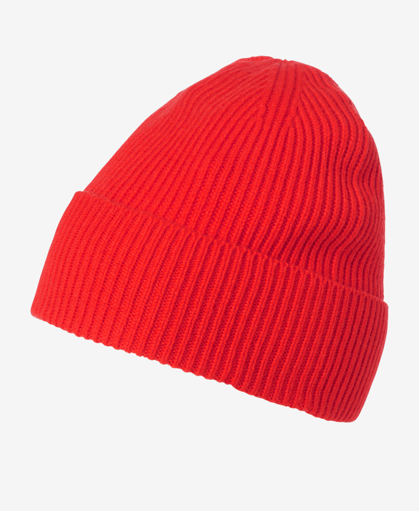 HH WOOL BEANIE, Alert Red