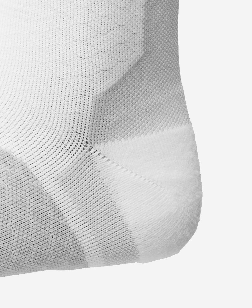 TRAIL SOCK 2PK, White