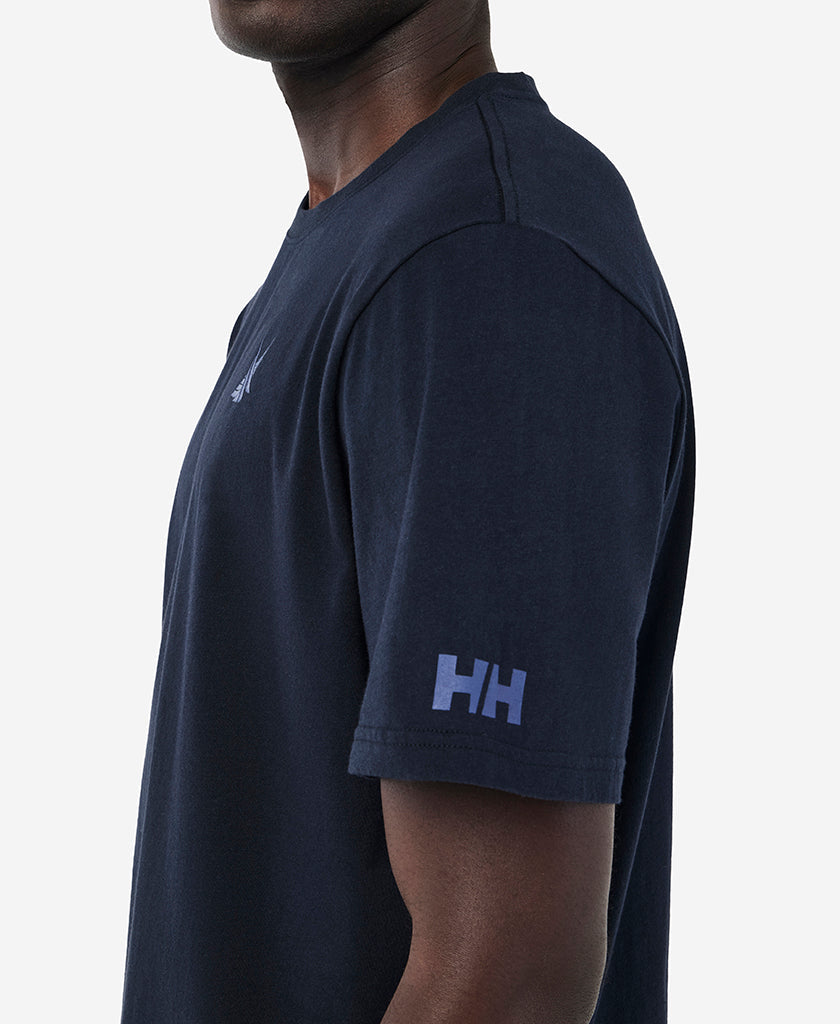 CROSS SAILS T-SHIRT, Navy