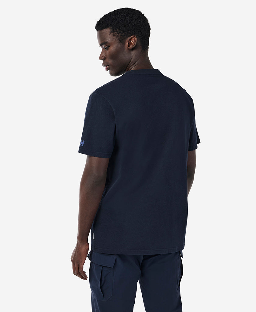 CROSS SAILS T-SHIRT, Navy